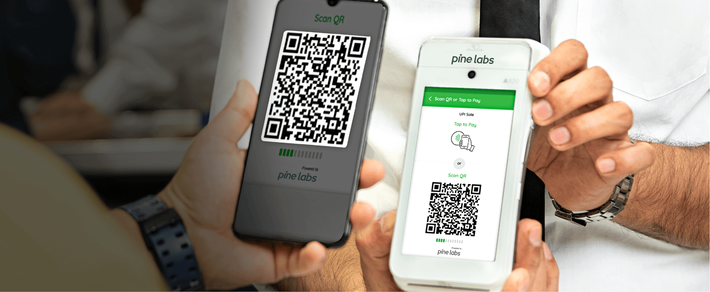 scan qr codes and pay 